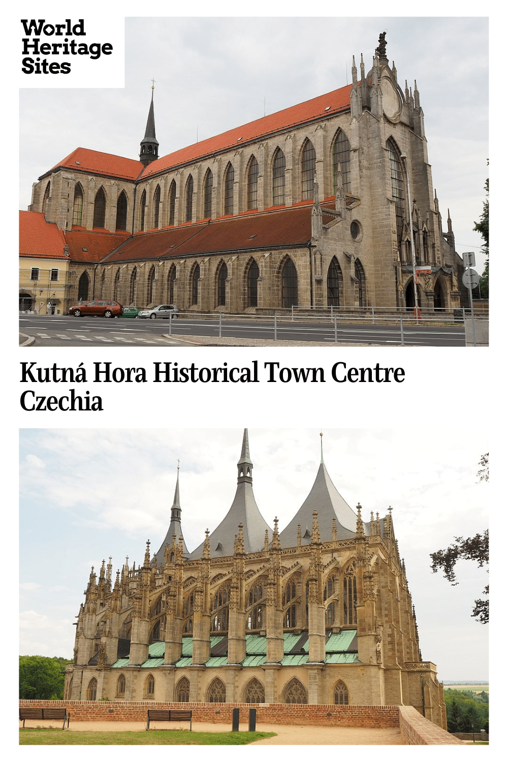 Kutn Hora Historical Town Centre With The Church Of St Barbara And 