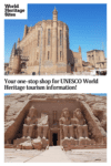 Text: Your one-stop shop for UNESCO World Heritage tourism information!