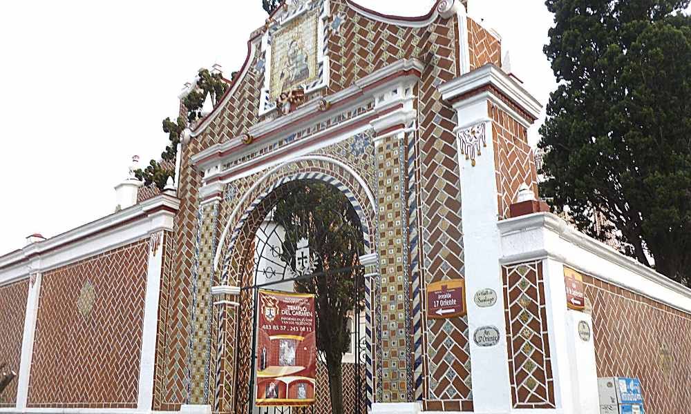 A large and ornate gateway.