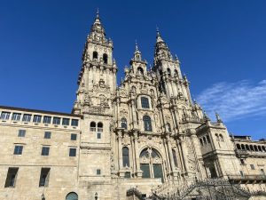 Front view of the cathedral